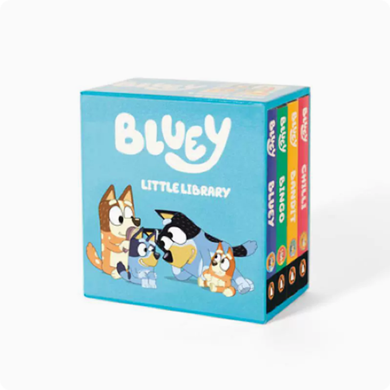 预售 英文原版 Bluey: Little Library 小蓝狗布鲁里 小小图书馆 儿童启蒙纸板书