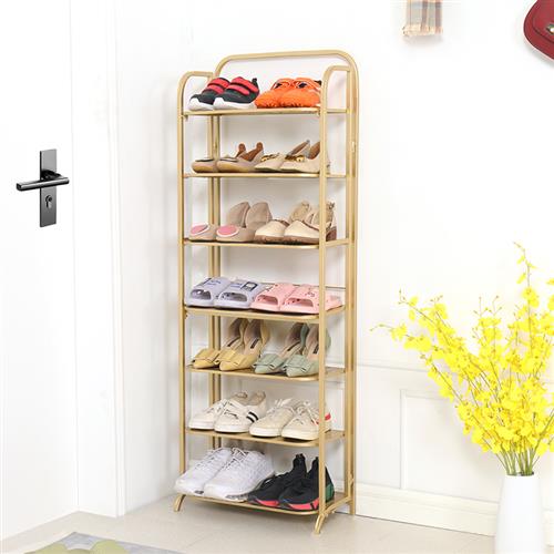 聚当当鞋架家用进门口简易大容量小户型收纳储物鞋柜简约防尘鞋架