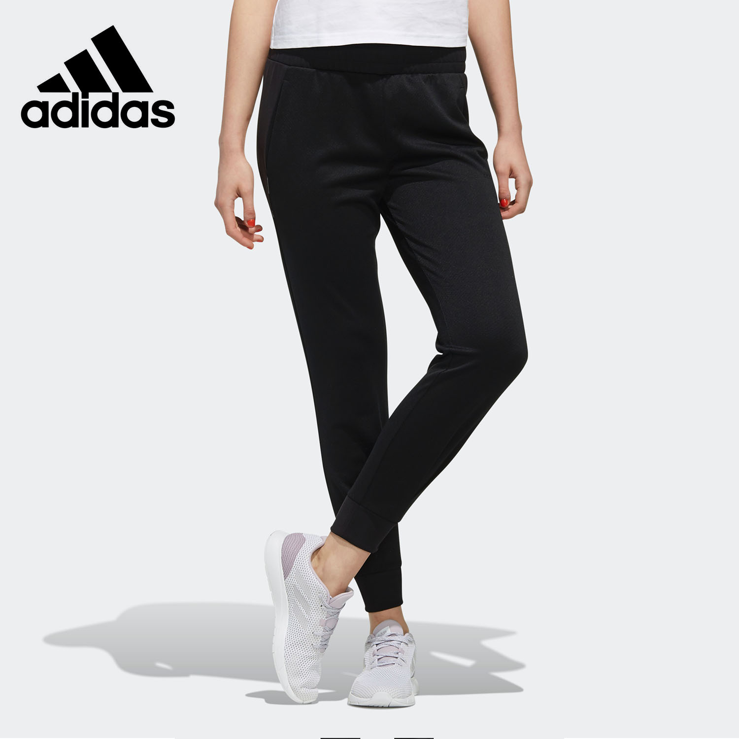 Adidas/阿迪达斯正品新款运动休闲裤小脚裤子跑步长裤EI4244