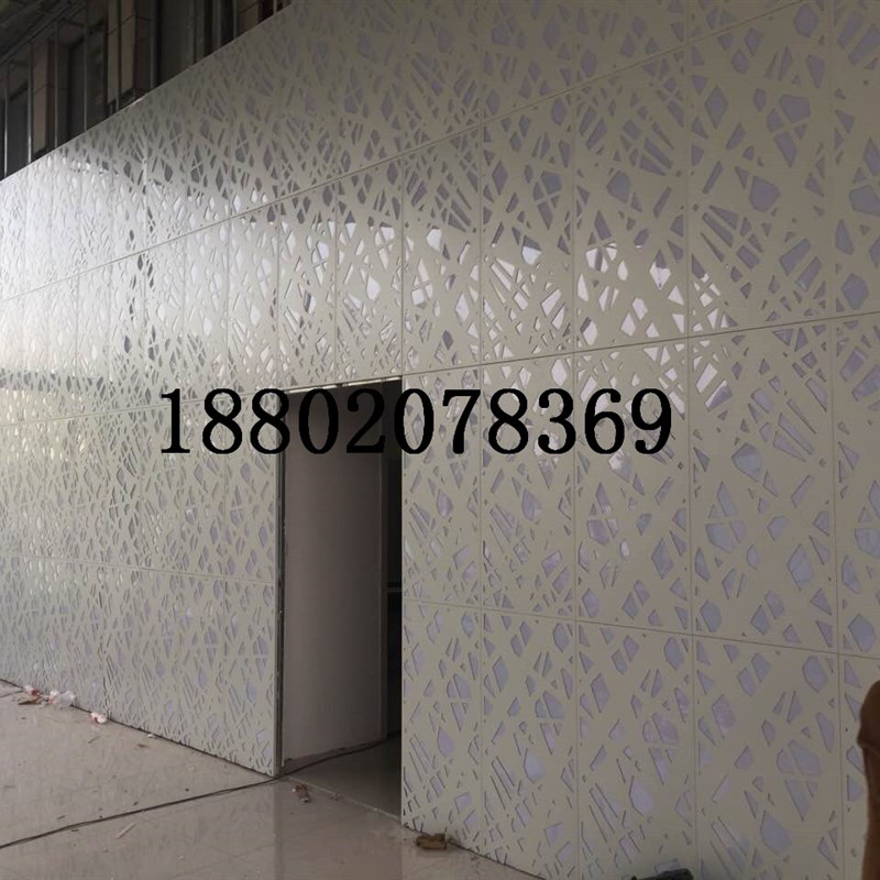 现货速发江苏华洋力沃创客城白色铝单板墙面装饰铝板2.0厚订做吊