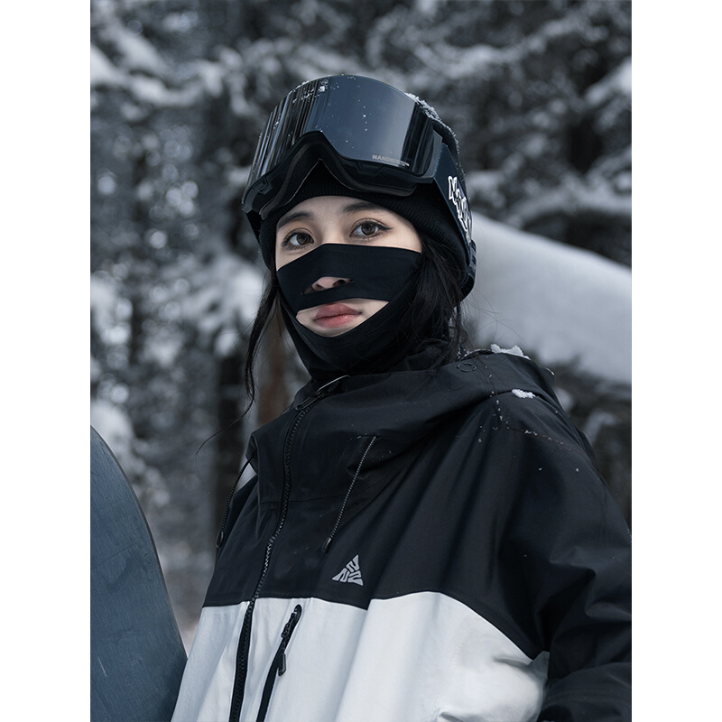 南恩滑雪护脸V脸速干透气保暖防风面罩男女款围脖单板滑雪服护具