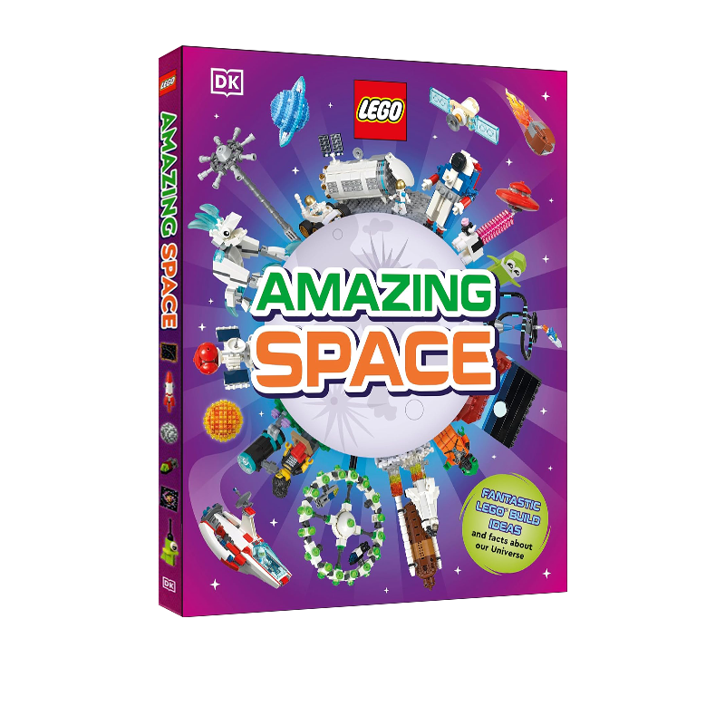 DK 英文原版 LEGO Amazing Space 乐高神奇的太空 DK出版社 探索如何在太空中生活
