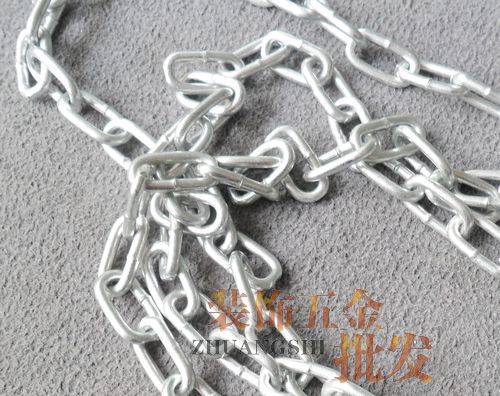 上海国际机电五金城特价5mm铁链*镀锌链条*镀锌铁链*狗链