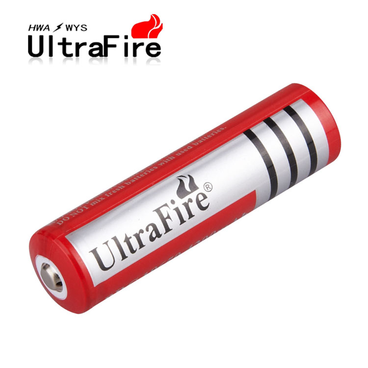 18650锂电池通用可充电大容量过充不爆炸UltraFire强光手电筒家用
