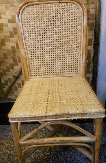 云南 傣族 纯手工 竹编 凳 椅 饭桌 椅子藤编桌椅靠背椅子