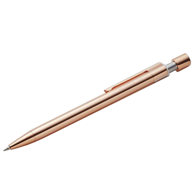 HEDERA茑屋书店0.7mm圆珠笔 金属笔 黑色笔芯 简约大气日系风格
