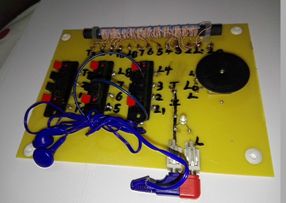超级矿石收音机套件 DIY  中小 学生学校实验板