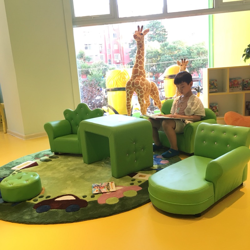 儿童沙发幼儿园图书室区角娃娃家阅读区小沙发可爱套装组合沙发椅