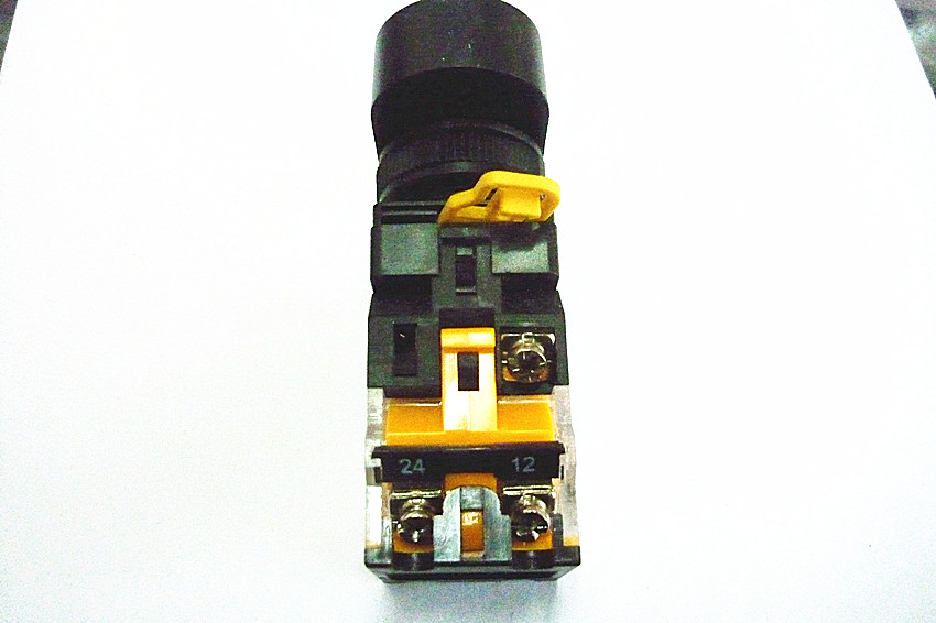 LA160-22A按钮开关复位带灯双键LED 220V南京双科电气22mm