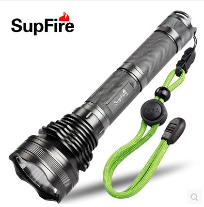 正品SupFire L3-S神火26650强光手电筒远射充电LED家用L2-T6灯
