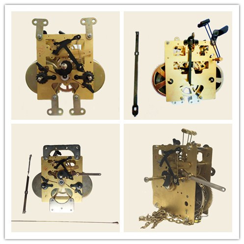 老式机械钟表机芯挂钟配件复古机械钟维修发条式钟表机芯走时总成