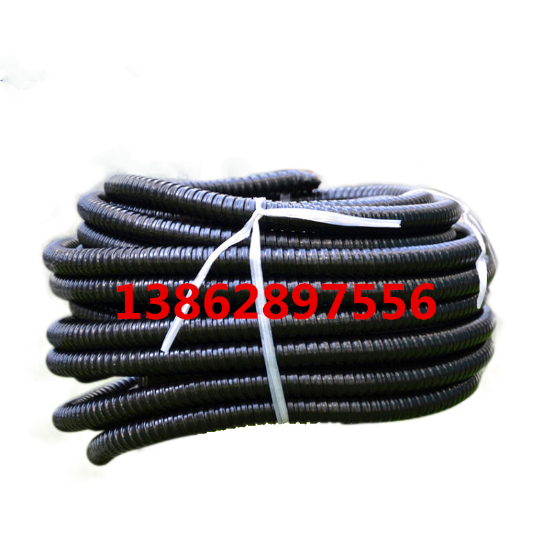 包塑金属软管DN20金属软管6分金属穿线管蛇皮管电线电缆保护套管
